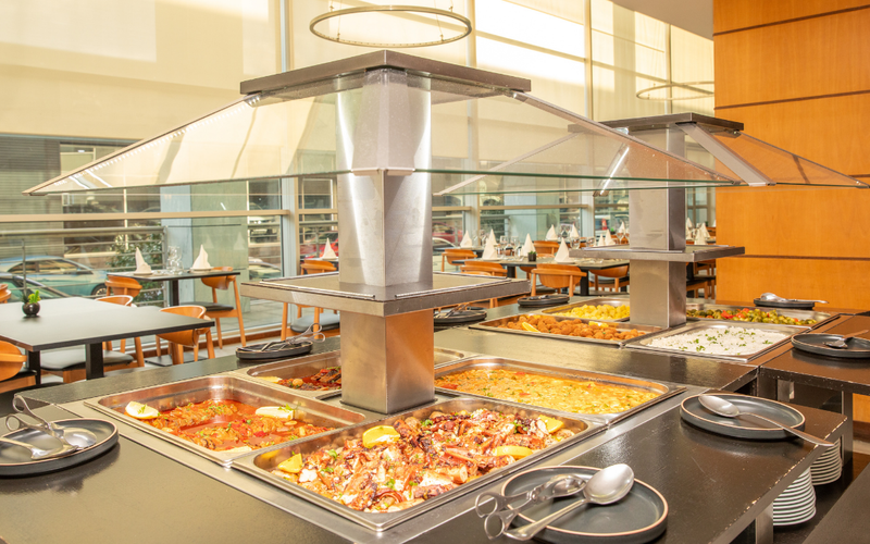 Restaurant de l’hôtel Hotel VIP Executive Azores Ponta Delgada Restaurant de l’hôtel Hotel VIP Executive Azores Ponta Delgada